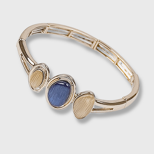 Bracciale Royal placcatura oro Coffee Blue | AlexArte