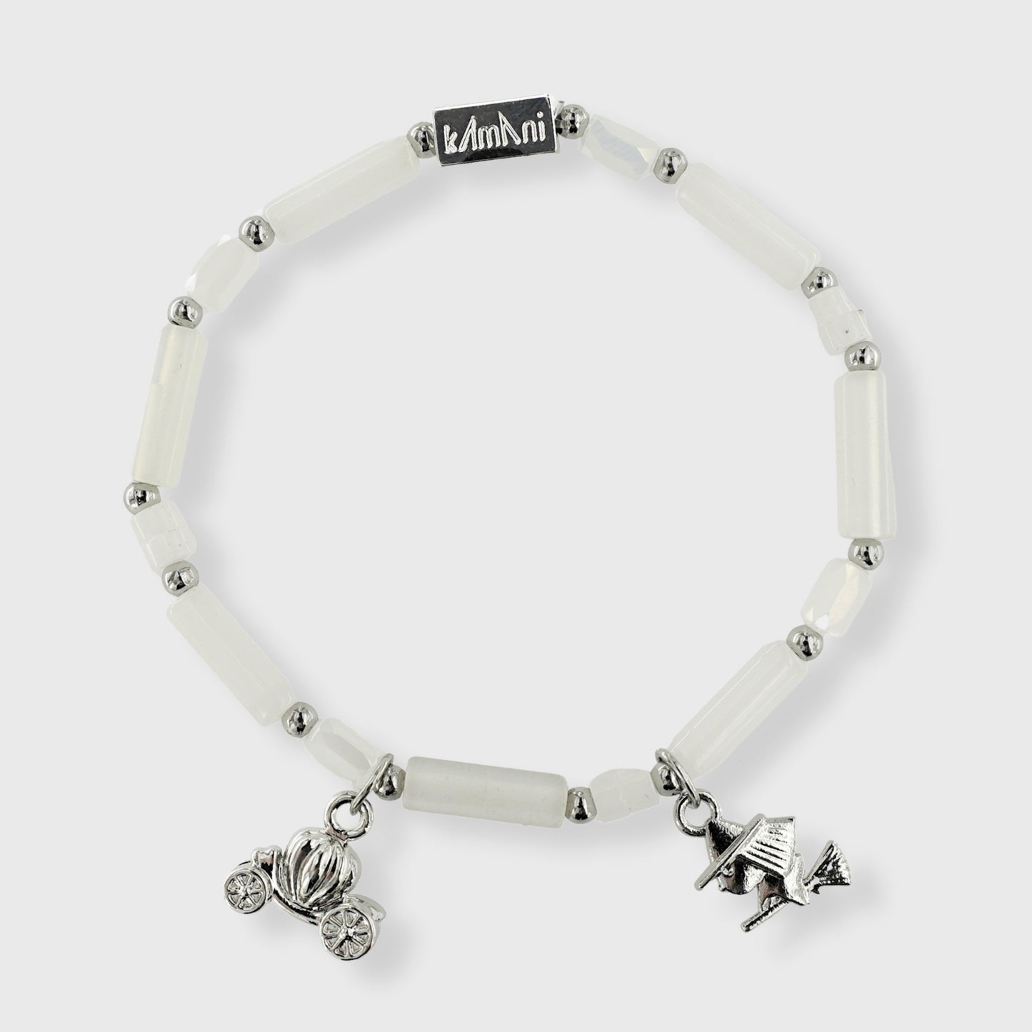 Bracciale Kamani con Charms "Favola" Collezione Cigno