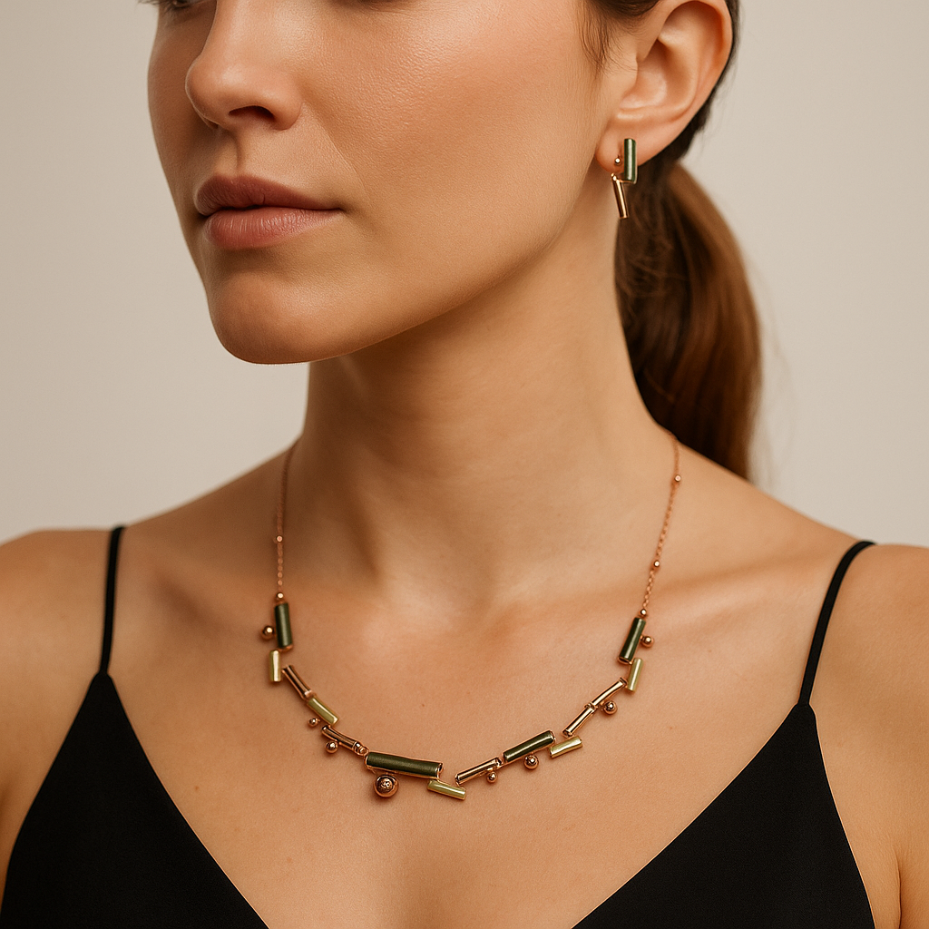 Parure Aurora Verdeacqua