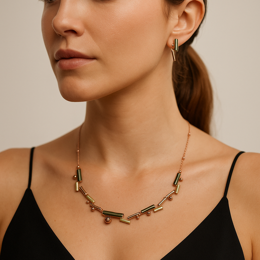 Parure Aurora Verdeacqua