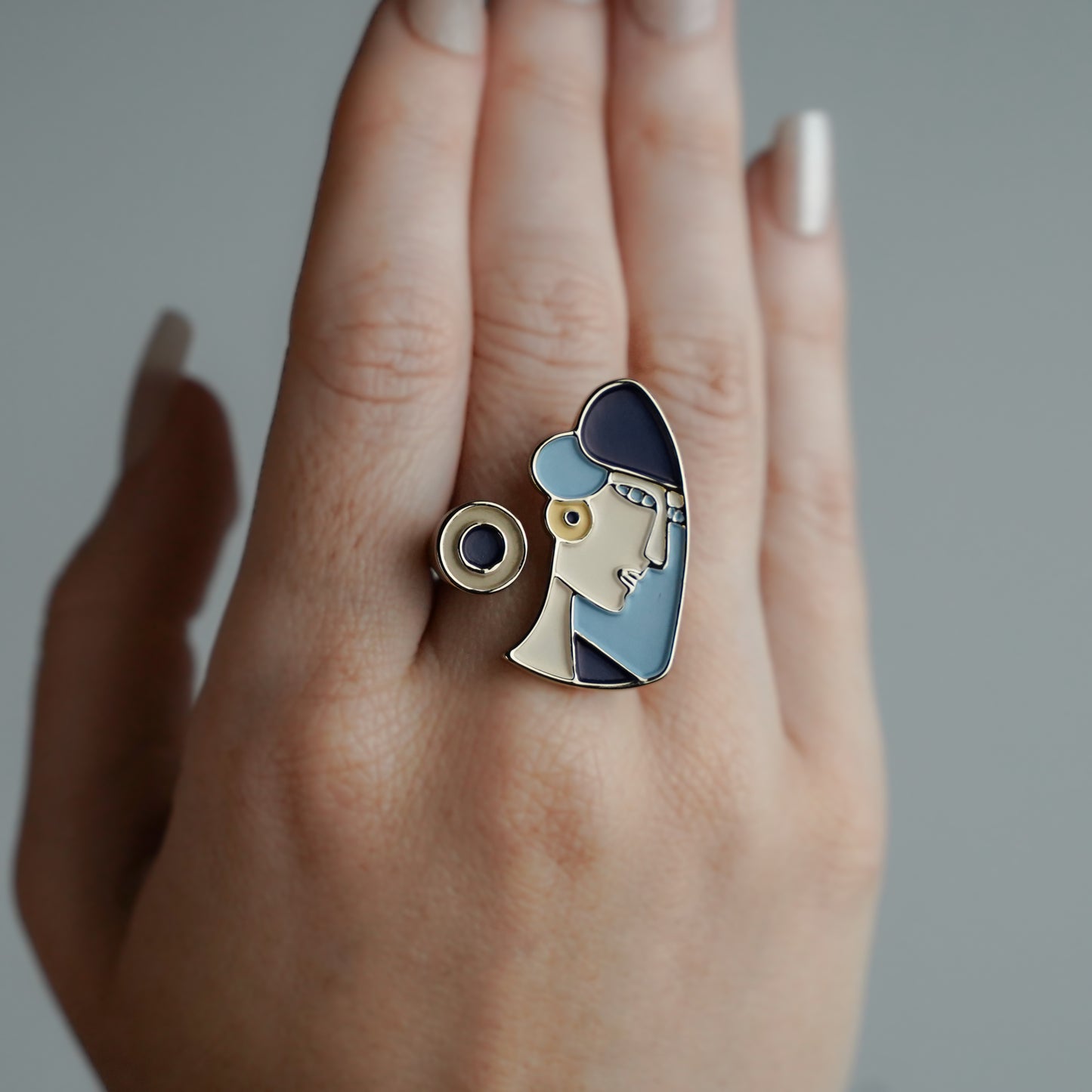 Anello Placcato Oro Giallo Donna "Femme" Picasso | AlexArte