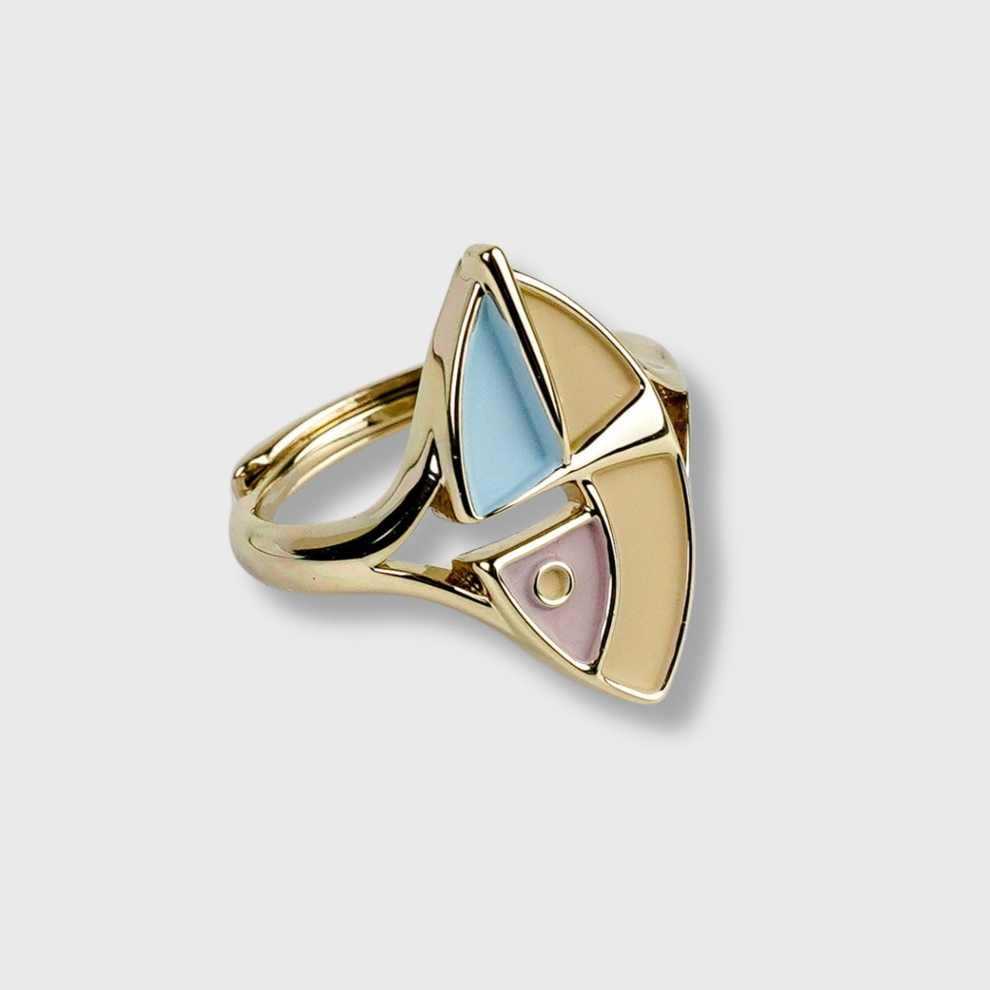 Anello Placcato Oro Giallo Donna "Pastel" Picasso | AlexArte