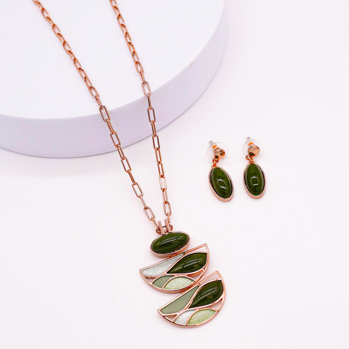 Parure Aurora Muschio