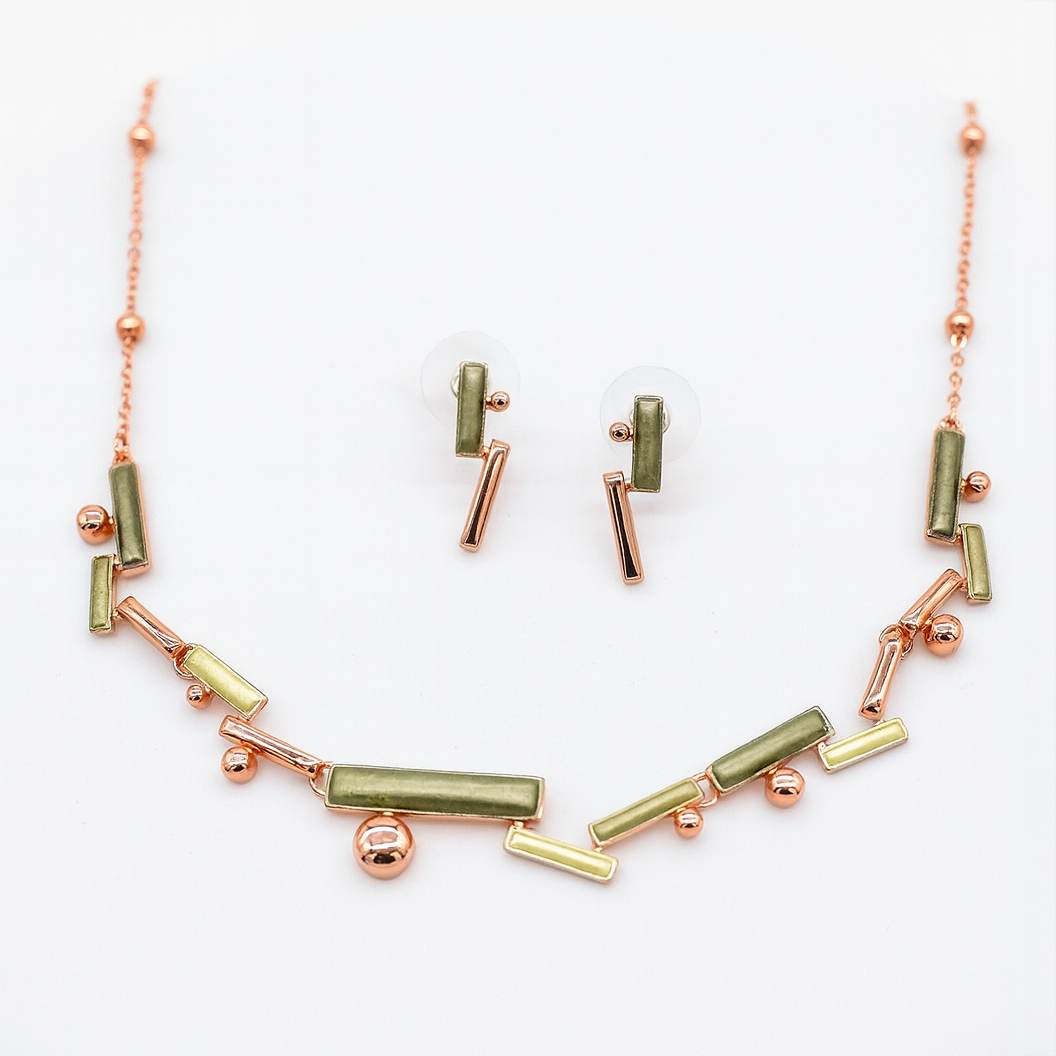 Parure Aurora Verdeacqua