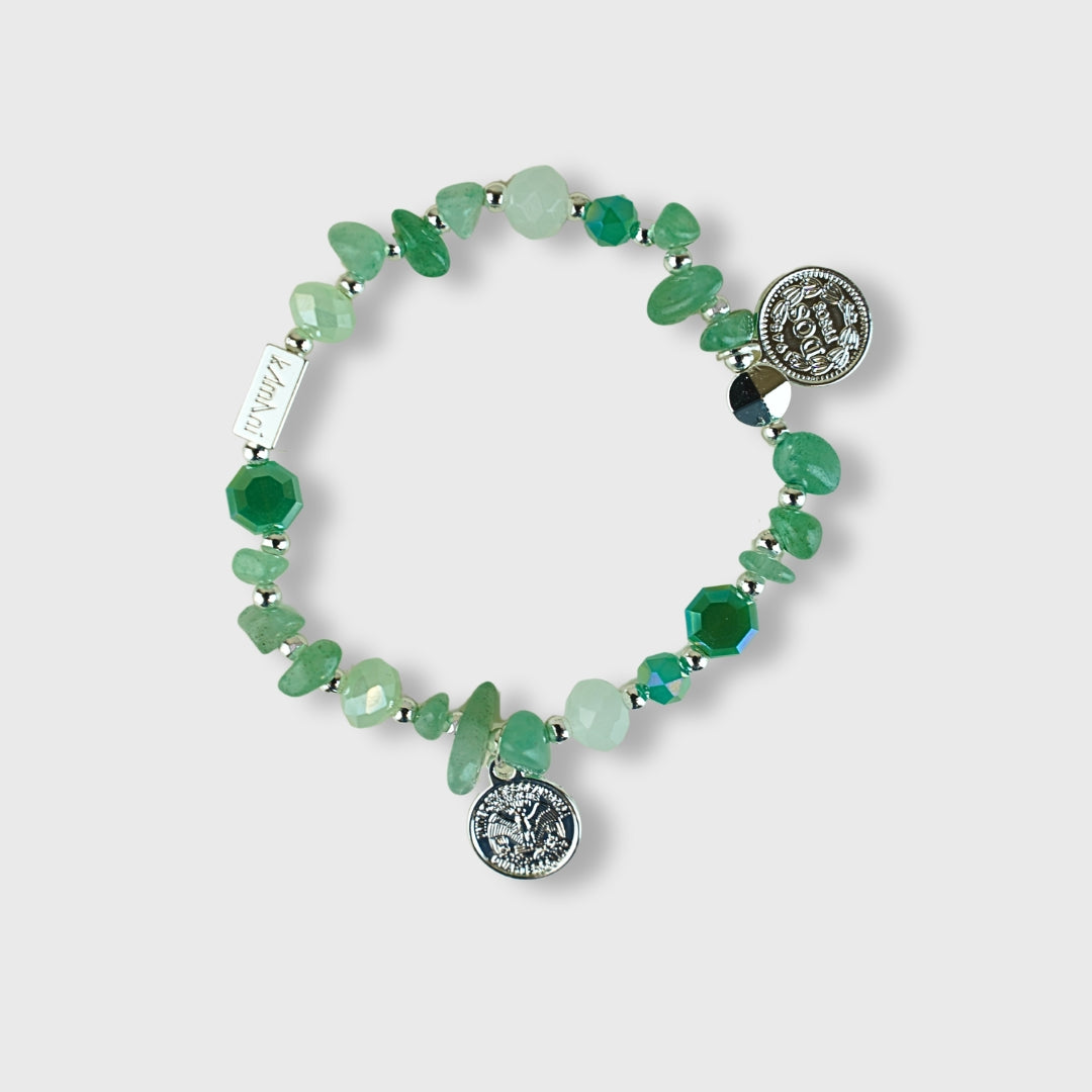 Bracciale Kamani con Charms "Coin" Mint